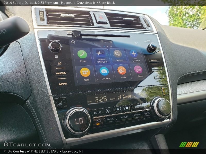 Magnetite Gray Metallic / Slate Black 2019 Subaru Outback 2.5i Premium