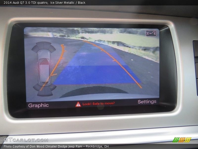 Ice Silver Metallic / Black 2014 Audi Q7 3.0 TDI quattro