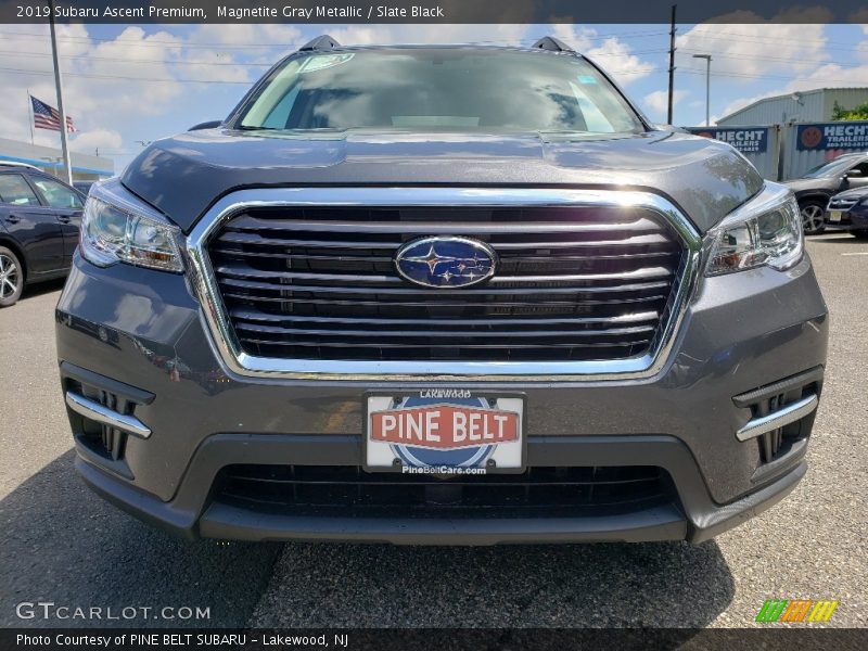 Magnetite Gray Metallic / Slate Black 2019 Subaru Ascent Premium