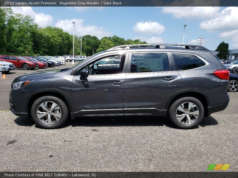 Magnetite Gray Metallic / Slate Black 2019 Subaru Ascent Premium