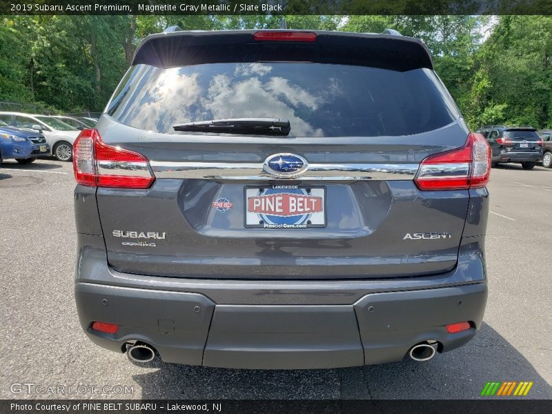 Magnetite Gray Metallic / Slate Black 2019 Subaru Ascent Premium