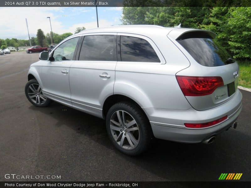 Ice Silver Metallic / Black 2014 Audi Q7 3.0 TDI quattro