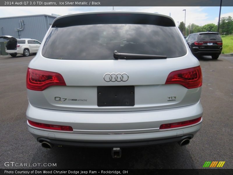 Ice Silver Metallic / Black 2014 Audi Q7 3.0 TDI quattro