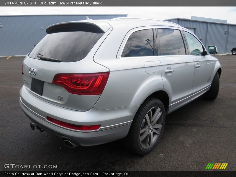 Ice Silver Metallic / Black 2014 Audi Q7 3.0 TDI quattro