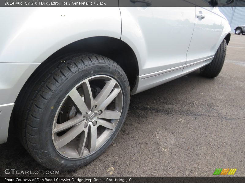 Ice Silver Metallic / Black 2014 Audi Q7 3.0 TDI quattro