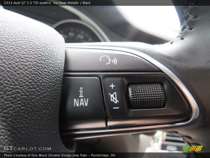 Ice Silver Metallic / Black 2014 Audi Q7 3.0 TDI quattro