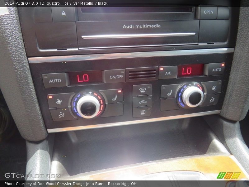 Ice Silver Metallic / Black 2014 Audi Q7 3.0 TDI quattro