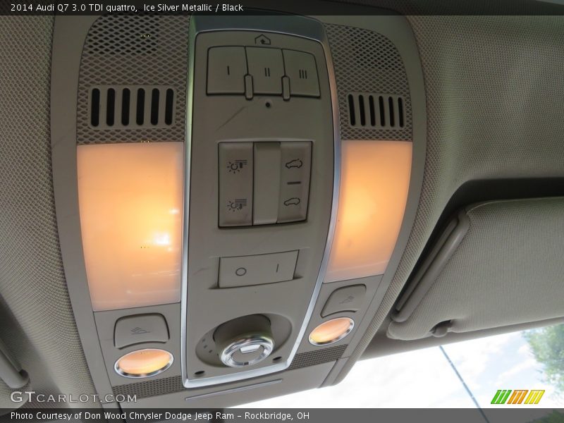 Ice Silver Metallic / Black 2014 Audi Q7 3.0 TDI quattro