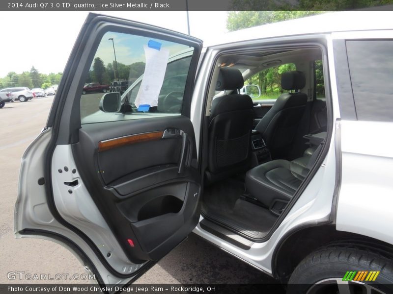 Ice Silver Metallic / Black 2014 Audi Q7 3.0 TDI quattro