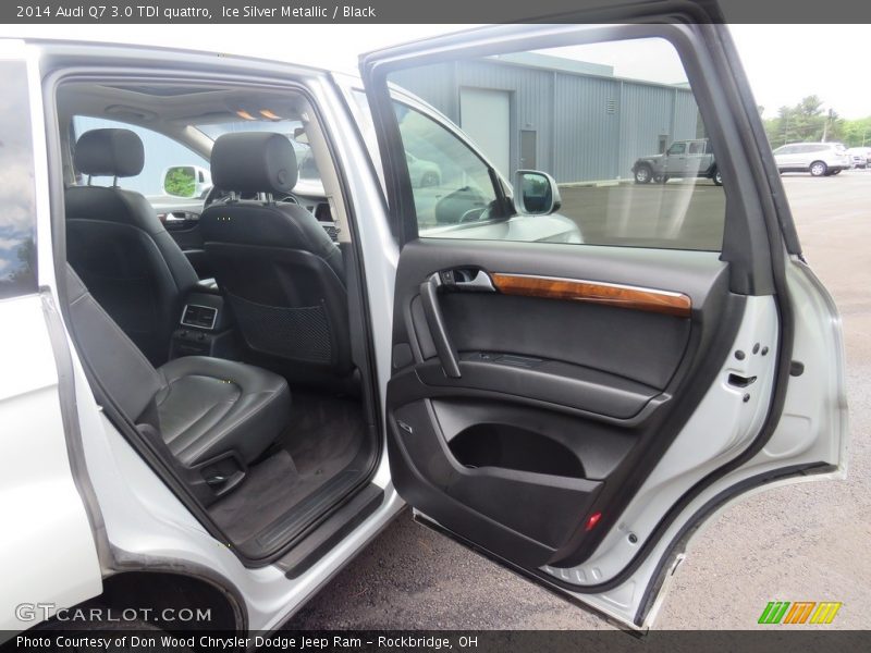 Ice Silver Metallic / Black 2014 Audi Q7 3.0 TDI quattro