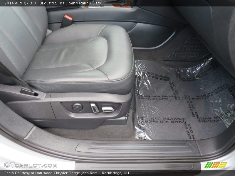 Ice Silver Metallic / Black 2014 Audi Q7 3.0 TDI quattro