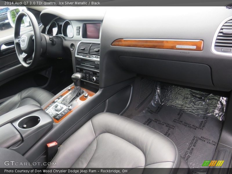 Ice Silver Metallic / Black 2014 Audi Q7 3.0 TDI quattro