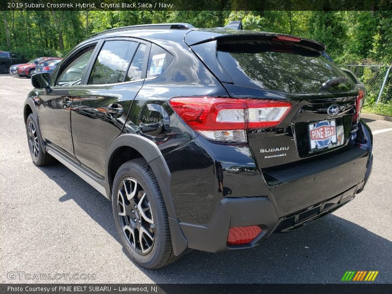 Crystal Black Silica / Navy 2019 Subaru Crosstrek Hybrid