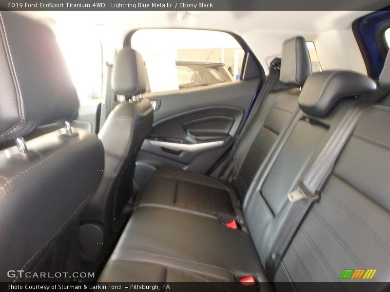 Lightning Blue Metallic / Ebony Black 2019 Ford EcoSport Titanium 4WD