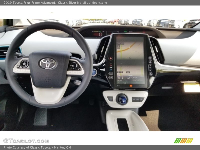 Dashboard of 2019 Prius Prime Advanced