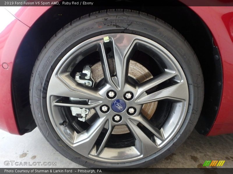  2019 Fusion V6 Sport AWD Wheel