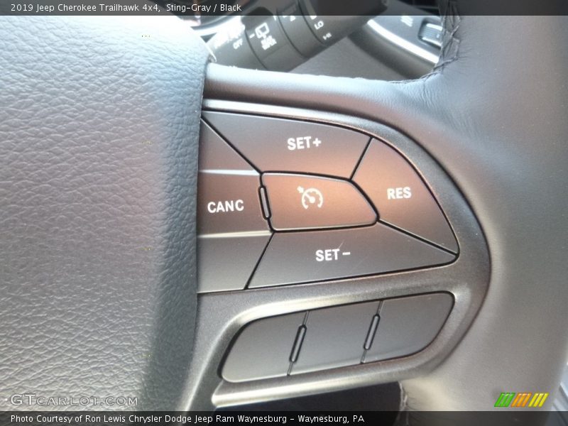 Sting-Gray / Black 2019 Jeep Cherokee Trailhawk 4x4