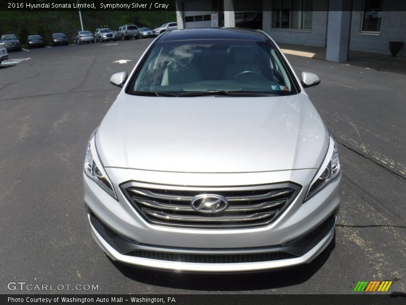 Symphony Silver / Gray 2016 Hyundai Sonata Limited