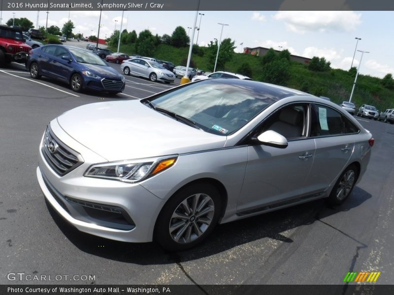 Symphony Silver / Gray 2016 Hyundai Sonata Limited