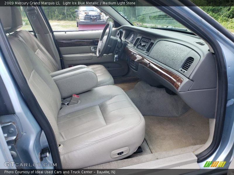 Light Ice Blue Metallic / Medium Light Stone 2009 Mercury Grand Marquis LS