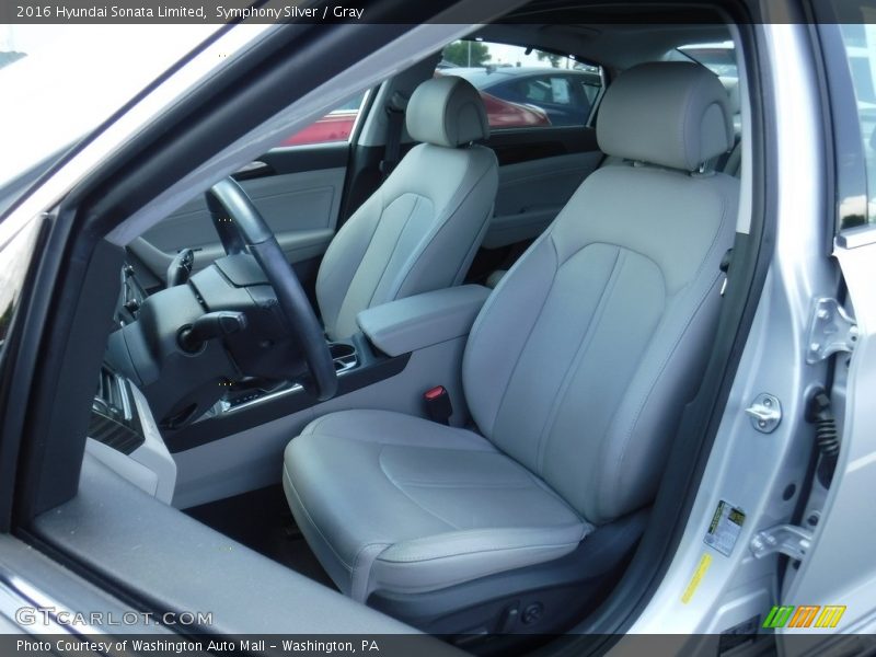 Symphony Silver / Gray 2016 Hyundai Sonata Limited