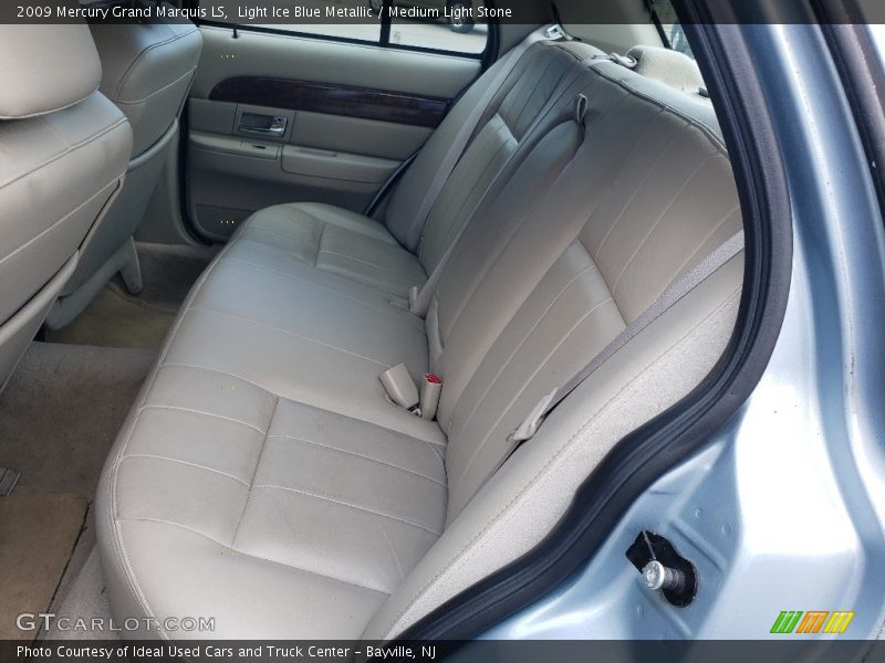 Light Ice Blue Metallic / Medium Light Stone 2009 Mercury Grand Marquis LS