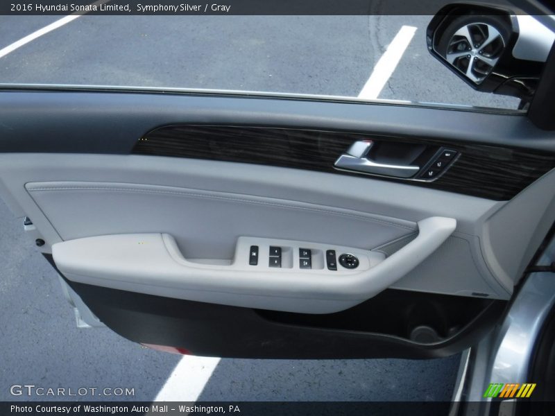Symphony Silver / Gray 2016 Hyundai Sonata Limited