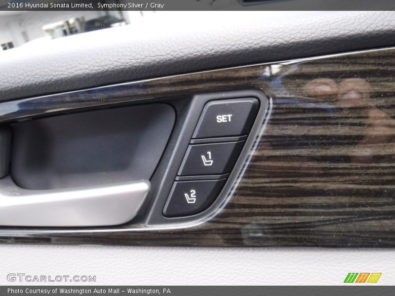Symphony Silver / Gray 2016 Hyundai Sonata Limited