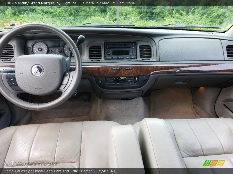 Light Ice Blue Metallic / Medium Light Stone 2009 Mercury Grand Marquis LS