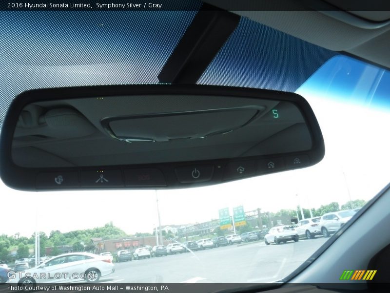 Symphony Silver / Gray 2016 Hyundai Sonata Limited