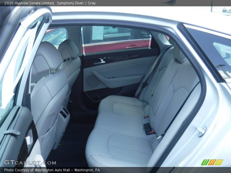 Symphony Silver / Gray 2016 Hyundai Sonata Limited
