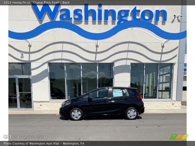 Crystal Black Pearl / Black 2019 Honda Fit LX
