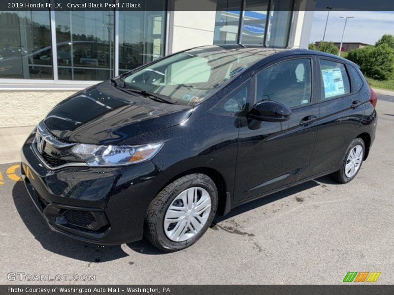 Crystal Black Pearl / Black 2019 Honda Fit LX