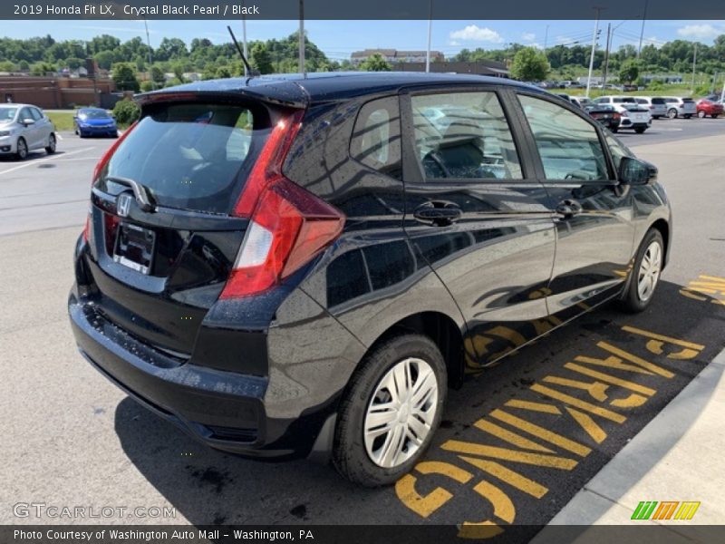 Crystal Black Pearl / Black 2019 Honda Fit LX
