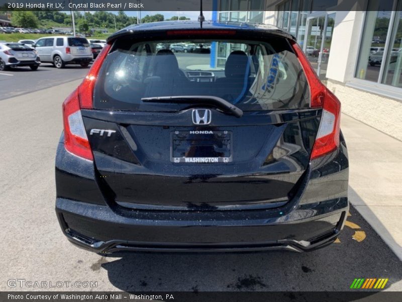 Crystal Black Pearl / Black 2019 Honda Fit LX