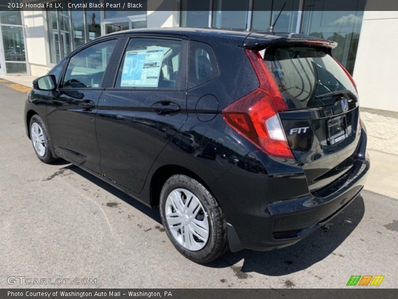 Crystal Black Pearl / Black 2019 Honda Fit LX