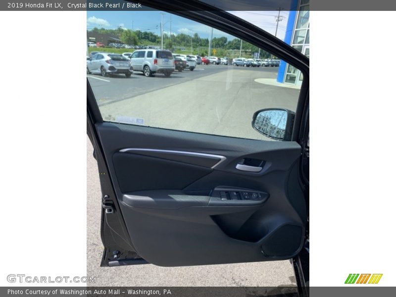 Crystal Black Pearl / Black 2019 Honda Fit LX