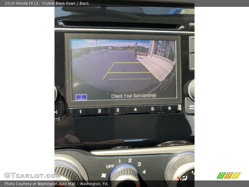 Crystal Black Pearl / Black 2019 Honda Fit LX