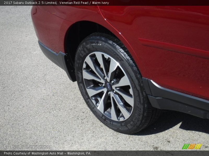 Venetian Red Pearl / Warm Ivory 2017 Subaru Outback 2.5i Limited