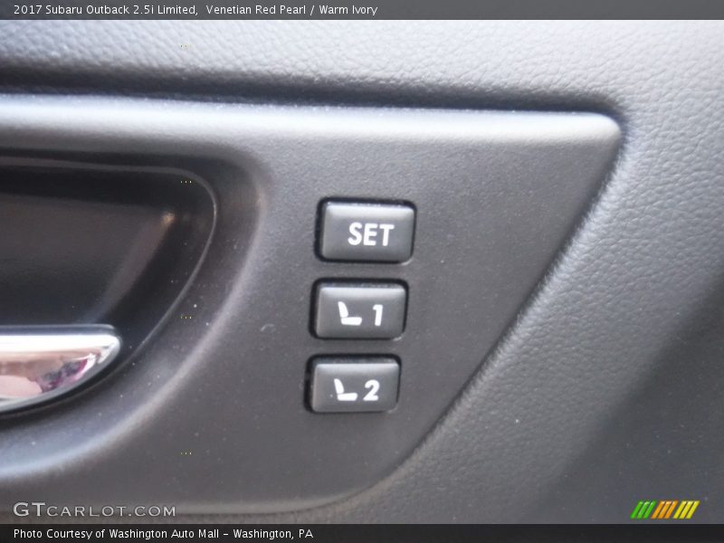 Venetian Red Pearl / Warm Ivory 2017 Subaru Outback 2.5i Limited