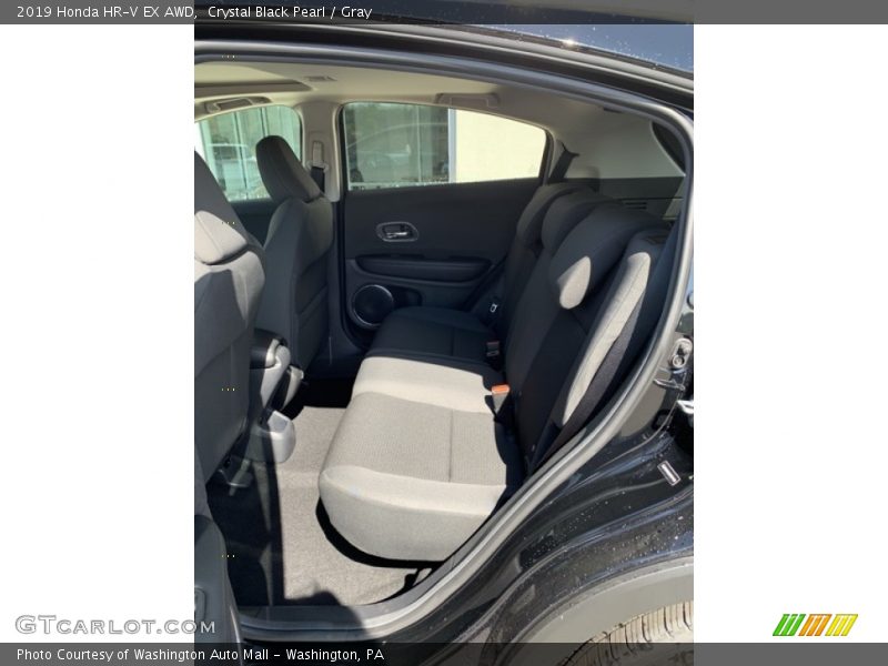 Crystal Black Pearl / Gray 2019 Honda HR-V EX AWD