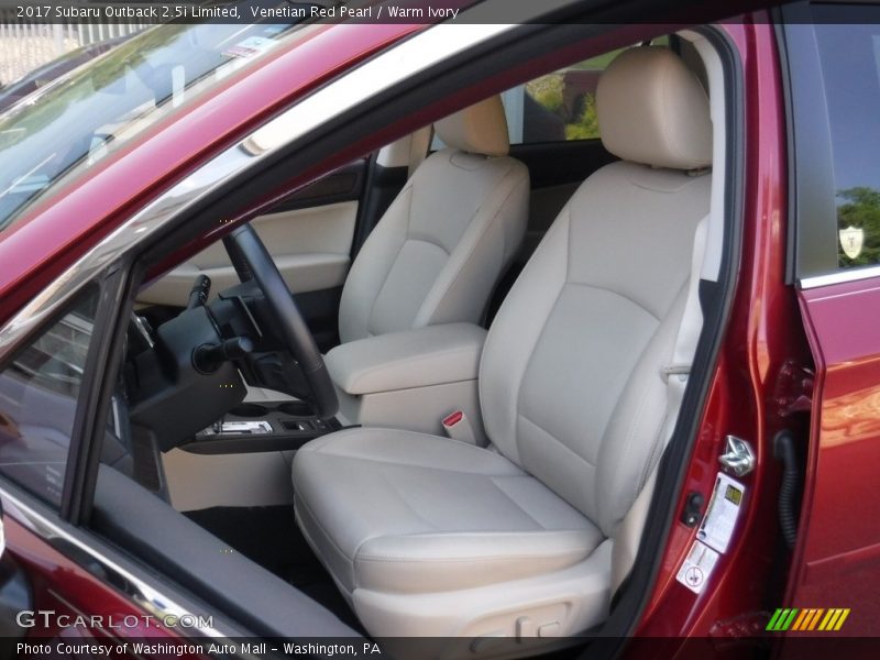 Venetian Red Pearl / Warm Ivory 2017 Subaru Outback 2.5i Limited