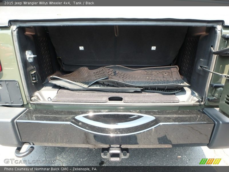 Tank / Black 2015 Jeep Wrangler Willys Wheeler 4x4