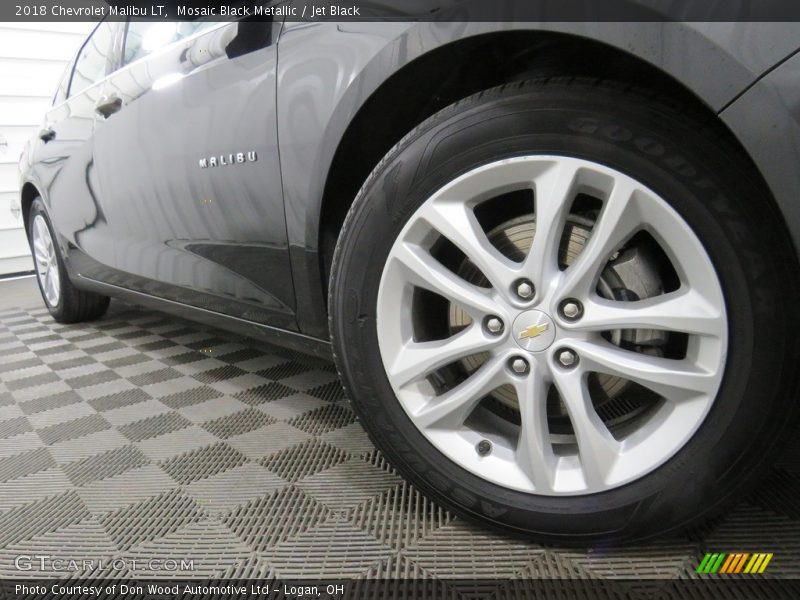 Mosaic Black Metallic / Jet Black 2018 Chevrolet Malibu LT