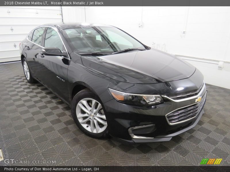 Mosaic Black Metallic / Jet Black 2018 Chevrolet Malibu LT