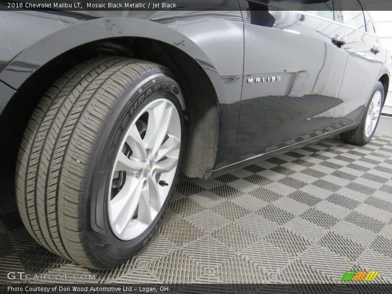 Mosaic Black Metallic / Jet Black 2018 Chevrolet Malibu LT