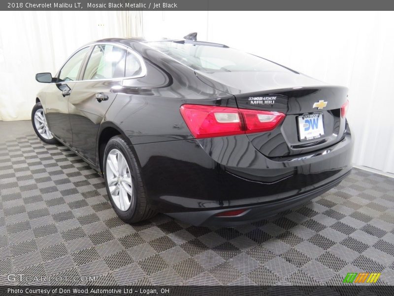Mosaic Black Metallic / Jet Black 2018 Chevrolet Malibu LT