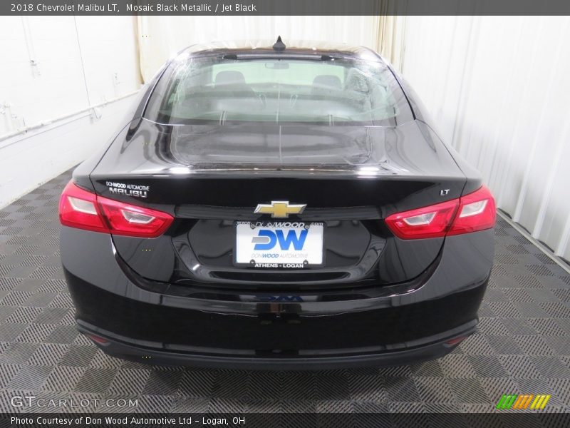 Mosaic Black Metallic / Jet Black 2018 Chevrolet Malibu LT