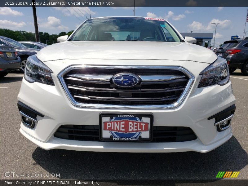 Crystal White Pearl / Ivory 2019 Subaru Legacy 2.5i Limited