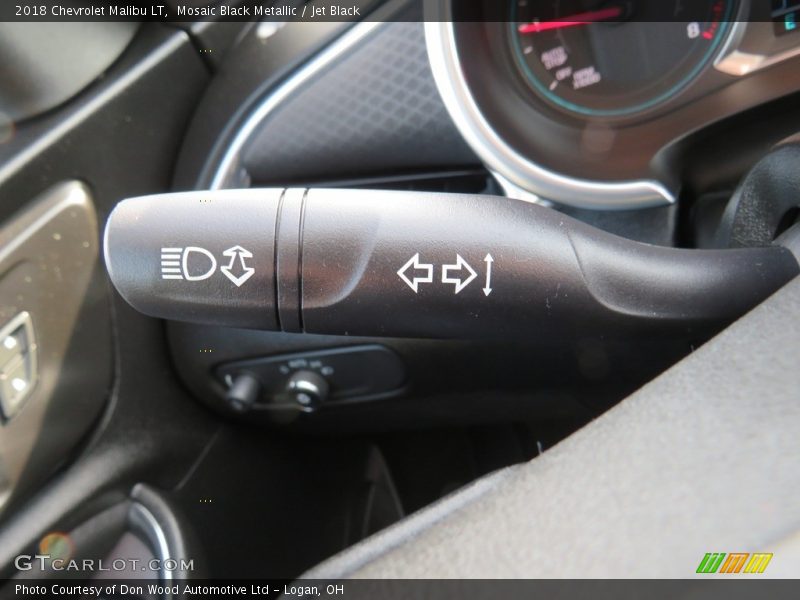 Mosaic Black Metallic / Jet Black 2018 Chevrolet Malibu LT